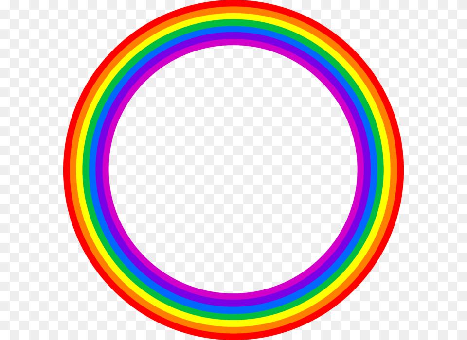 Rainbow Full Circle Clip Art, Light, Hoop, Disk Free Transparent Png