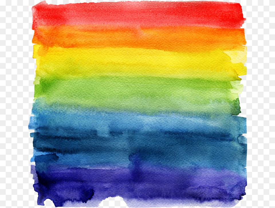 Rainbow Gradient, Dye, Canvas, Person Free Png Download