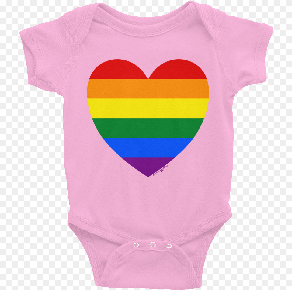 Rainbow Heart Baby Onesie Birthday Party Ideas For 2 Year Old Baby Girl, Clothing, Shirt, T-shirt Png