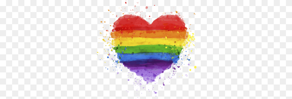 Rainbow Heart Choose The Design Paint A Rainbow Heart, Art Free Png Download