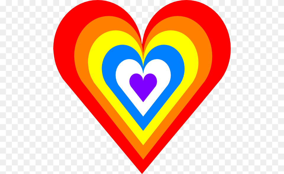 Rainbow Heart Clip Art For Web, Dynamite, Weapon Free Transparent Png