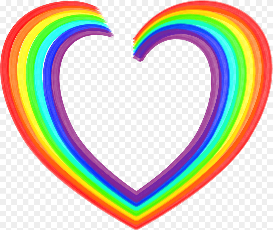 Rainbow Hearts And Hoops Bundle Girly Free Png Download
