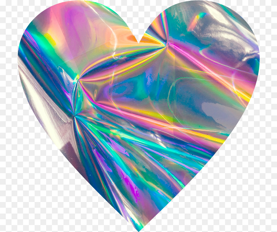 Rainbow Hearts Holographic Heart Holographic Fondos Aesthetic De Colores, Accessories, Ornament, Gemstone, Jewelry Png