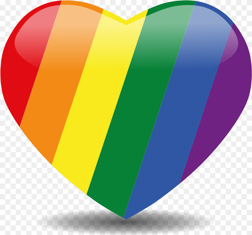 Rainbow Hearts For Rainbow Heart, Balloon Free Transparent Png