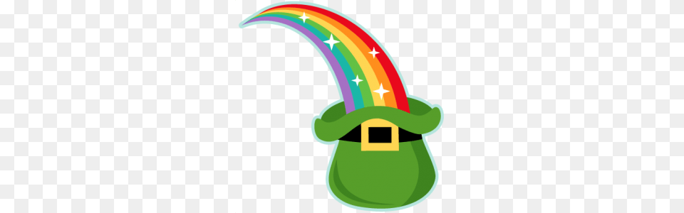 Rainbow Into Leprechaun Hat Miss Kate Cuttables, Outdoors, Nature Png