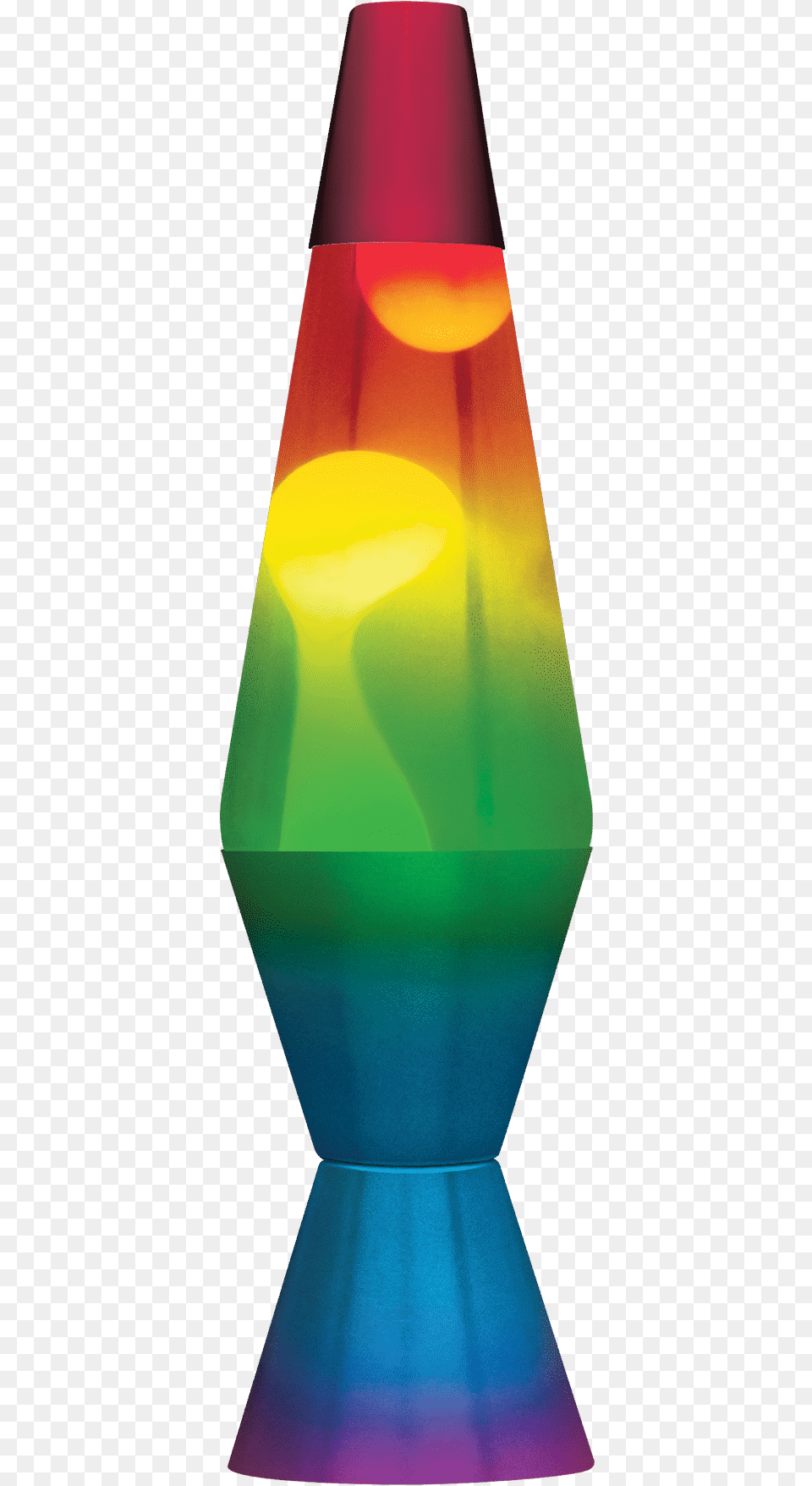 Rainbow Lava Lamp, Lighting, Lampshade Png Image