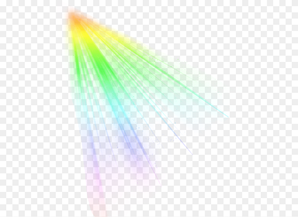 Rainbow Light Colorful Bright Effects Effect Grass, Art, Graphics, Triangle, Lighting Png Image