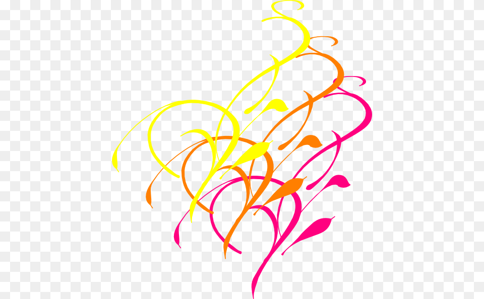 Rainbow Lines Clip Art, Floral Design, Graphics, Pattern, Paper Free Png Download