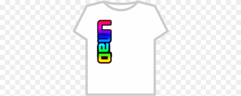 Rainbow Lmao Transparent Background Active Shirt, Clothing, T-shirt Png