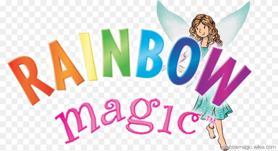 Rainbow Magic Fairies Graphic Design, Book, Comics, Publication, Baby Free Png Download