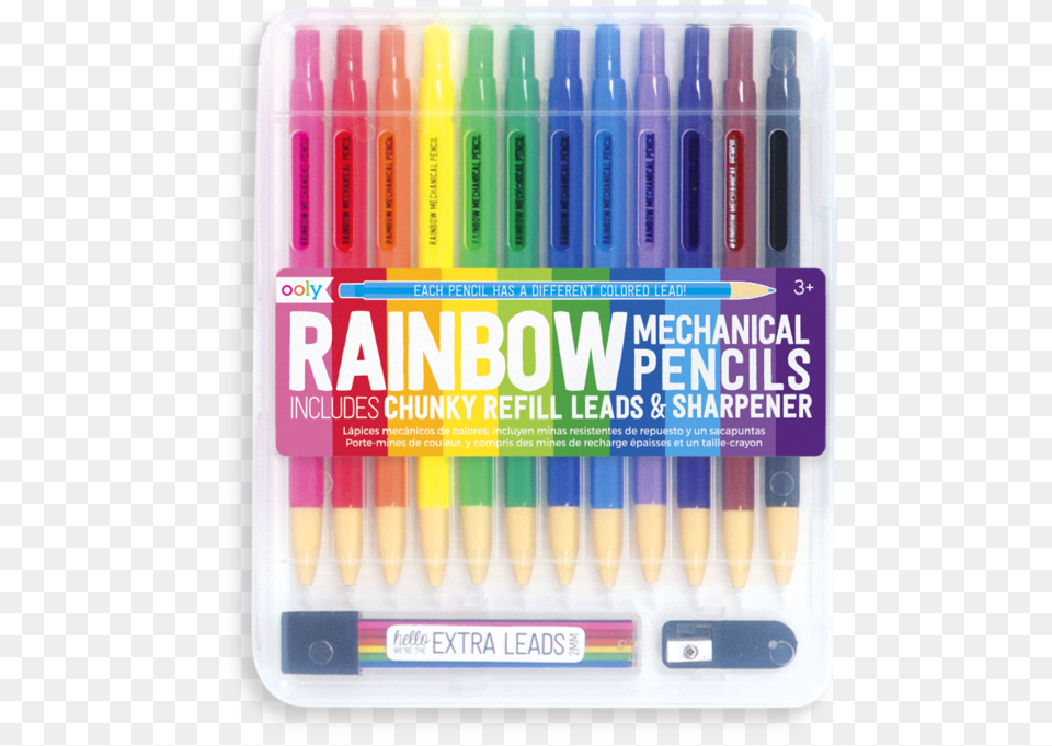 Rainbow Mechanical Colored Pencils Colorful Lead Mechanical Pencils, Electronics, Mobile Phone, Phone, Marker Png Image