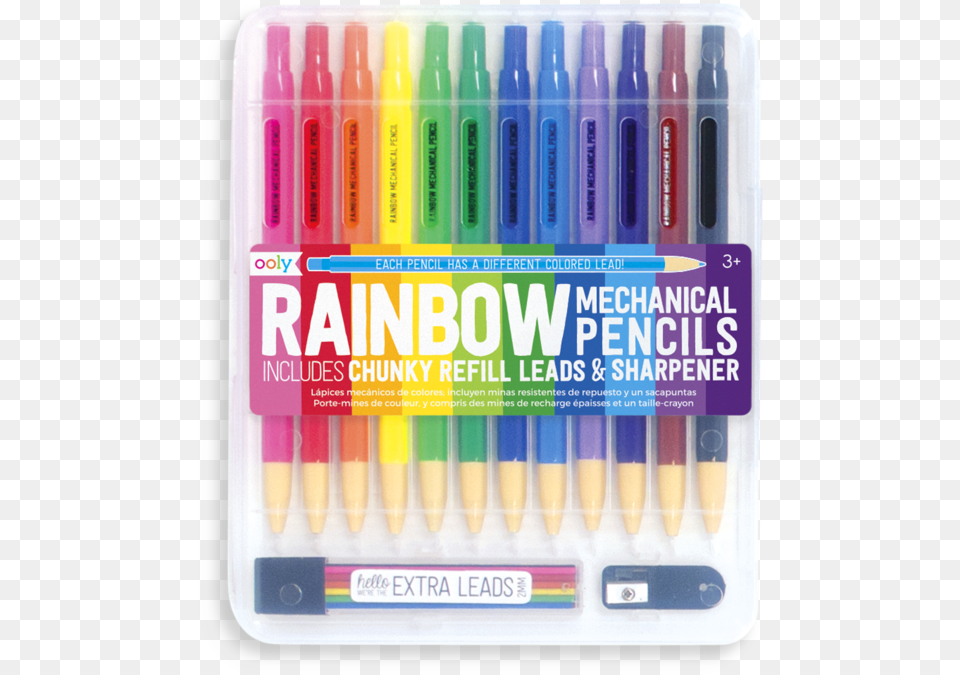 Rainbow Mechanical Colored Pencils Colorful Lead Mechanical Pencils, Marker Png Image