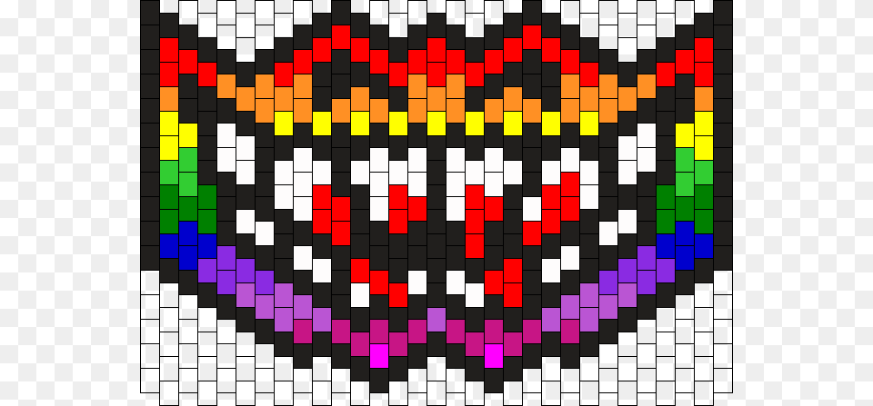 Rainbow Monstar Dripping Blood Mask Flosstradamus Kandi Mask, Pattern, Art, Chess, Game Free Png Download