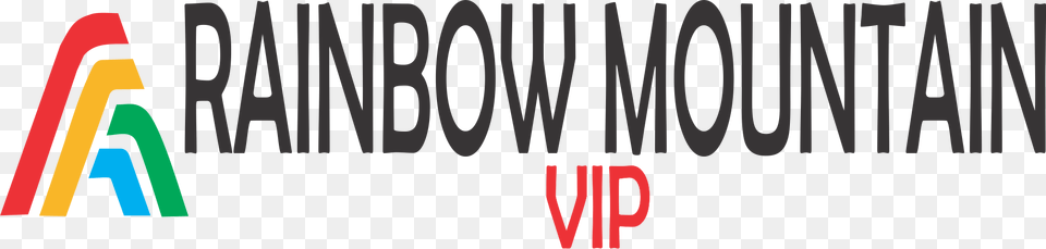 Rainbow Mountain Vip Oval, Logo, Text Free Png