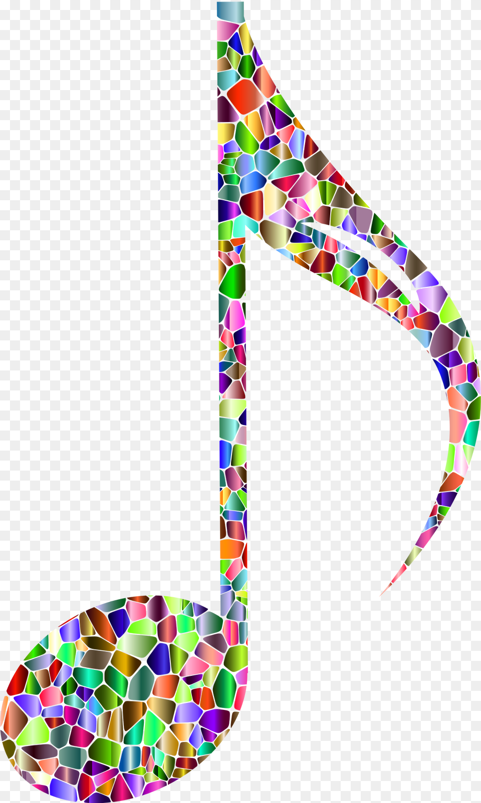 Rainbow Music Notes Clipart Download Rainbow Music Note, Art, Graphics, Text, Modern Art Png