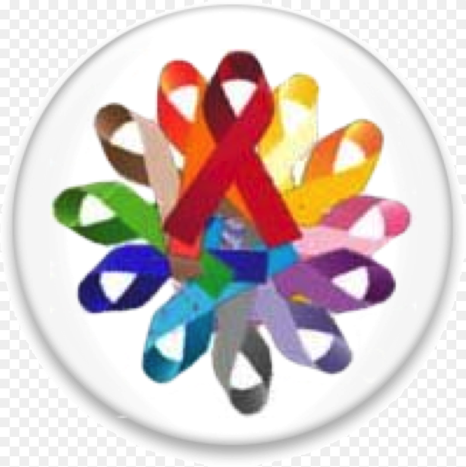 Rainbow Of Cancer Ribbons, Logo, Accessories Free Png Download