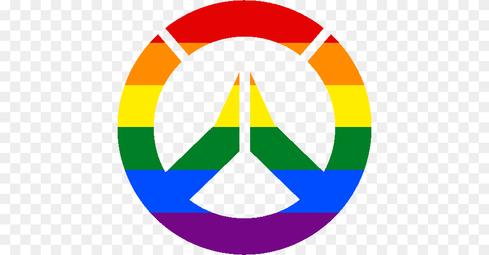 Rainbow Overwatch Pride Sticker Snowtions Tictail, Logo Png Image