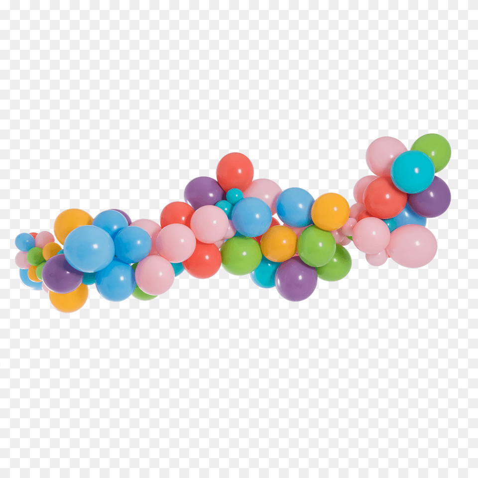 Rainbow Pastel Balloon Garland Kit Transparent Pastel Balloon Png