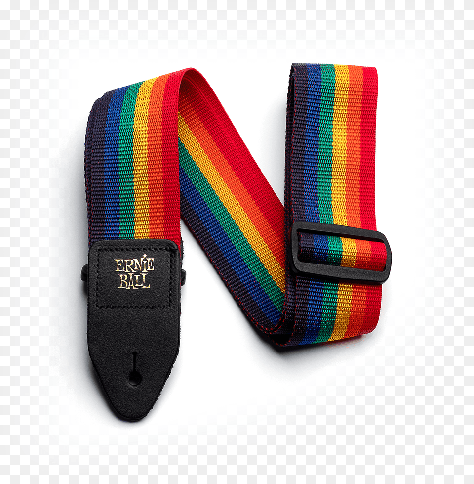 Rainbow Polypro Guitar Strap Thumb Guitar Strap, Accessories, Belt, Canvas, Bag Free Png