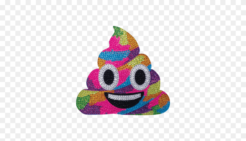 Rainbow Poop Rhinestone Decals Iscream, Clothing, Hat, Art, Cap Free Png