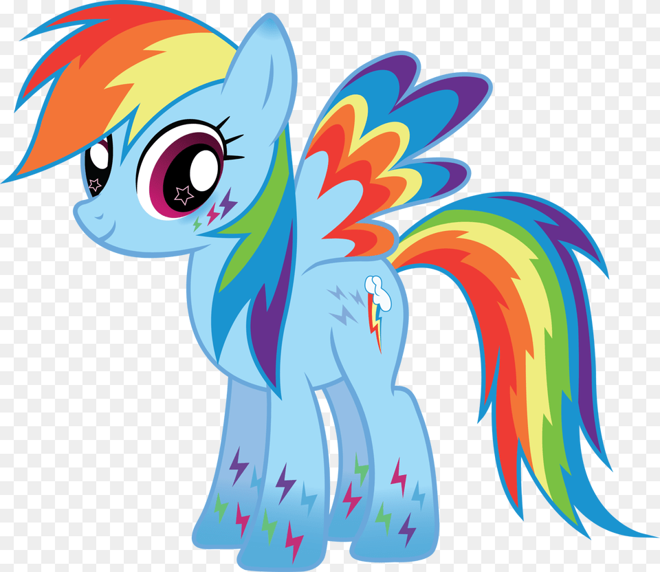 Rainbow Power Rainbow Dash Vector By Icantunloveyou My Little Pony Rainbow Power Rainbow Dash, Art, Graphics, Book, Comics Free Png Download