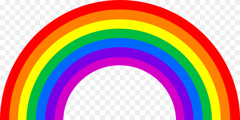 Rainbow Rainbow Colors, Light, Hoop Free Transparent Png