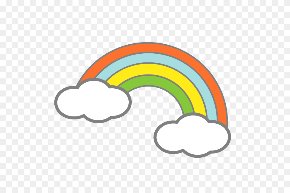 Rainbow Rainbow Icon Clip Art Illustration Material, Nature, Outdoors, Sky Free Transparent Png
