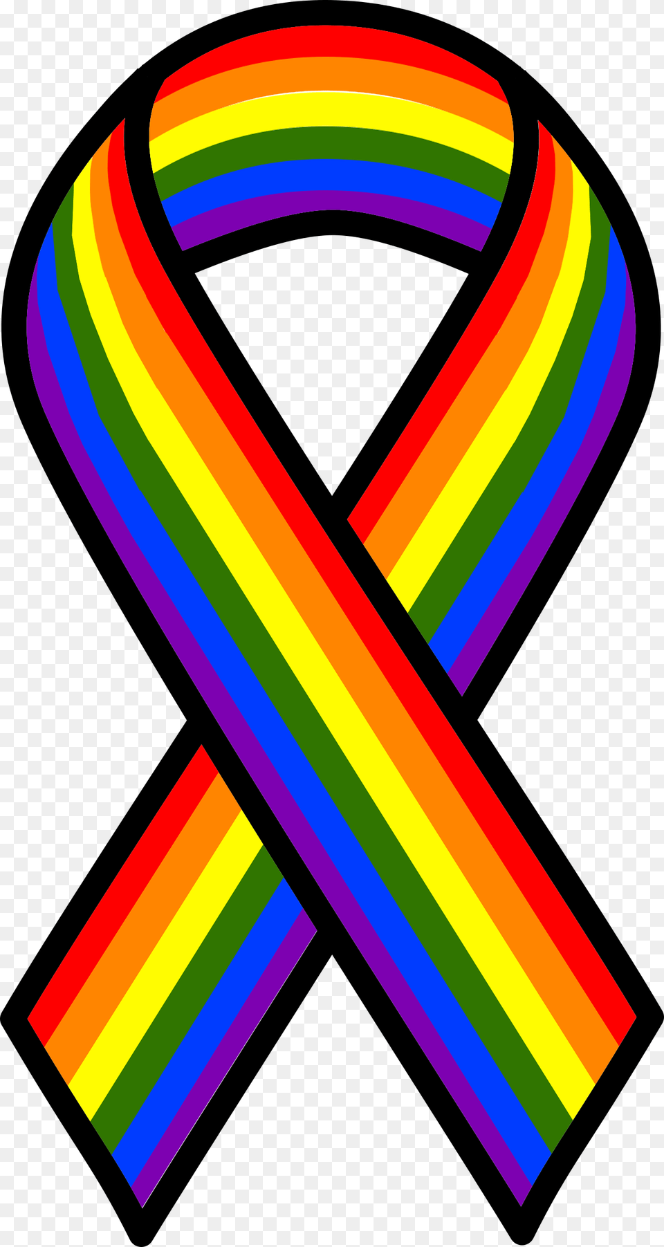 Rainbow Ribbon Clip Arts Rainbow Ribbon Clipart Free Png Download