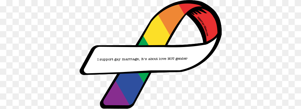 Rainbow Ribbon Gay Pride, Art, Graphics, Text Free Png