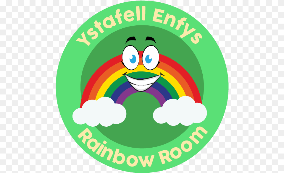 Rainbow Room Camau Cyntaf First Steps Happy, Logo, Disk Png