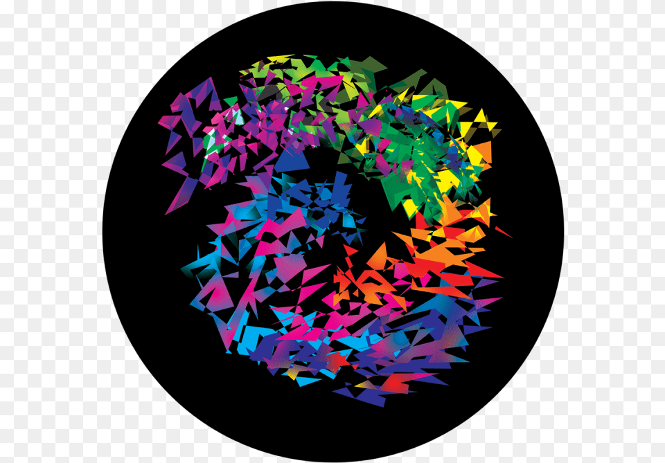 Rainbow Shard Pattern Rainbow Shards Of Glass, Paper, Art, Graphics, Confetti Free Transparent Png