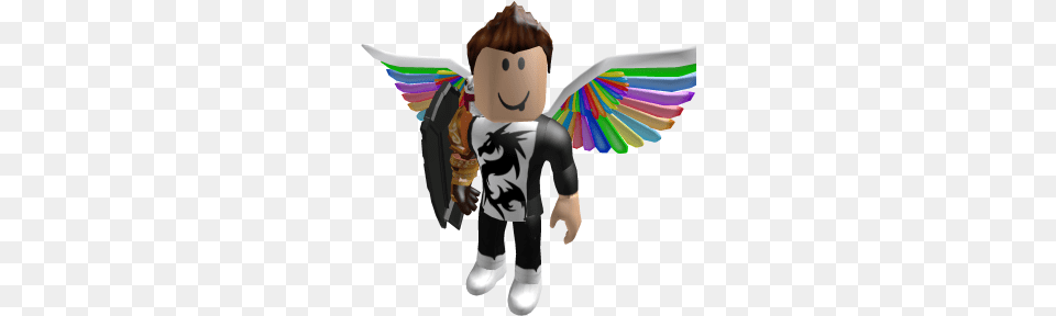 Rainbow Shirt Roblox Remake Roblox Robux Roblox, Baby, Person, Toy, Face Free Png Download
