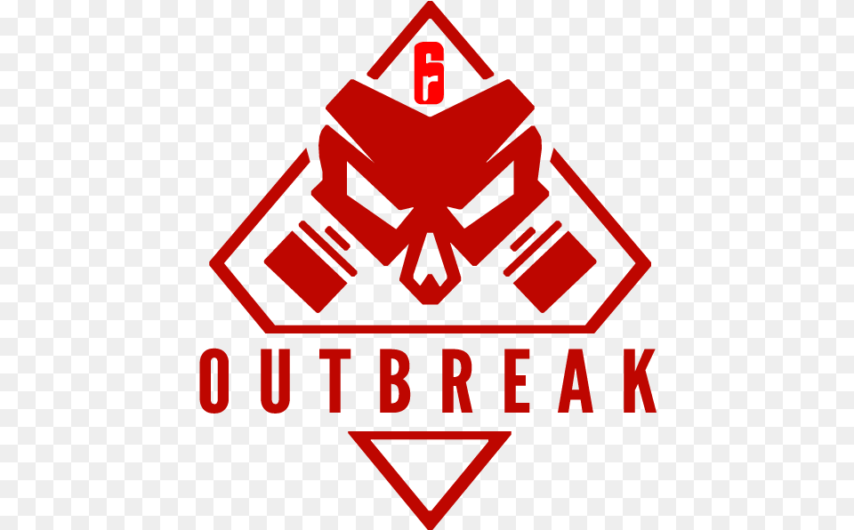 Rainbow Six Outbreak Logo, Emblem, Symbol, Dynamite, Weapon Png