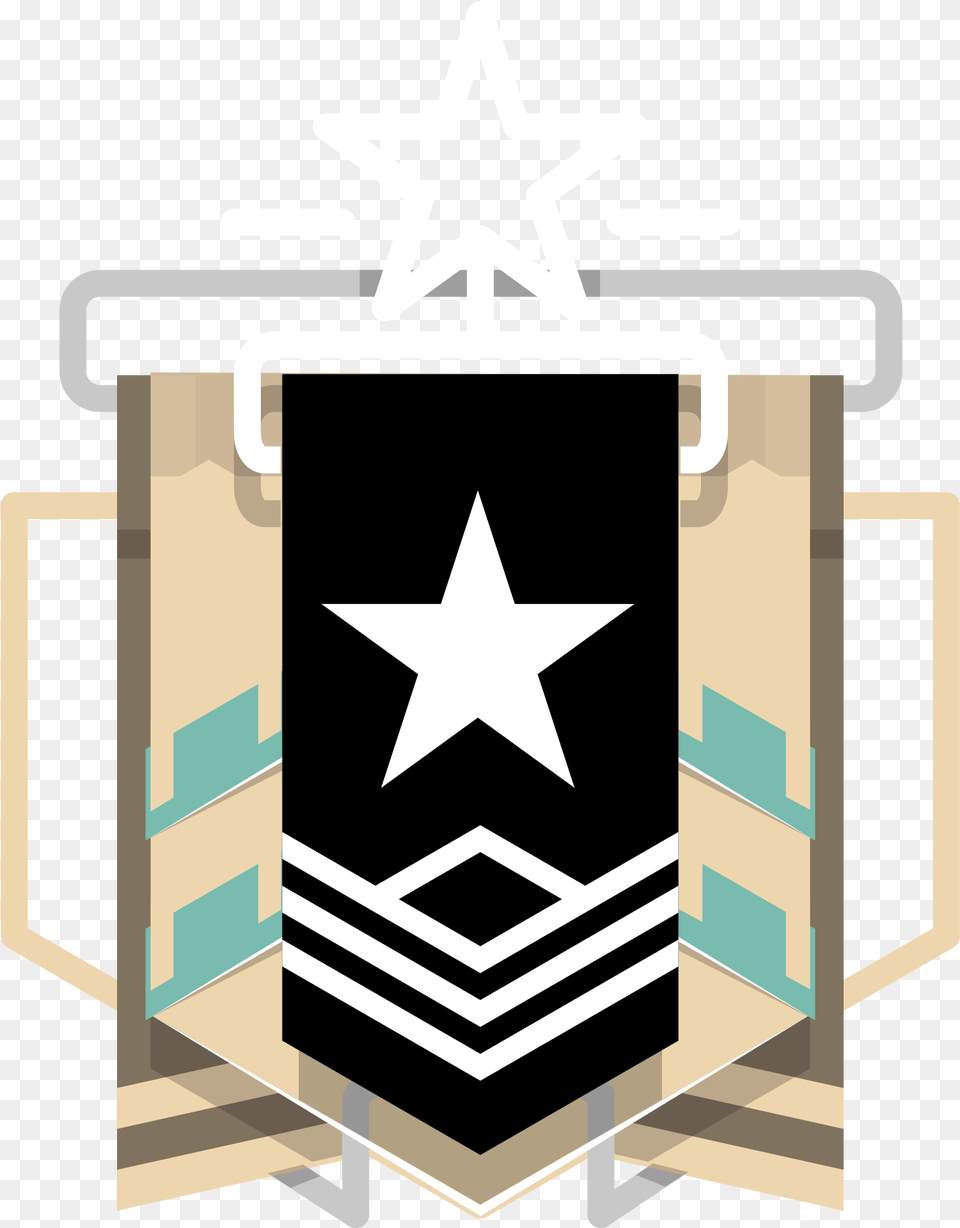 Rainbow Six Siege Diamond, Symbol, Star Symbol, Emblem, Gas Pump Png Image