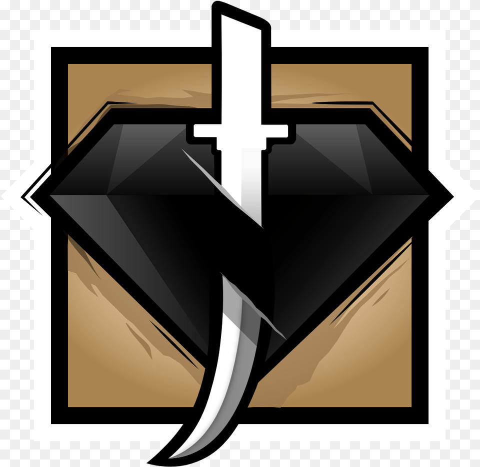 Rainbow Six Siege Kaid Icon, Sword, Weapon, Blade, Dagger Png Image