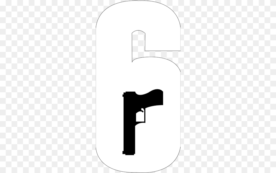 Rainbow Six Siege Logo Amp Svg Vector Rainbow Six Siege, Firearm, Gun, Handgun, Weapon Free Transparent Png