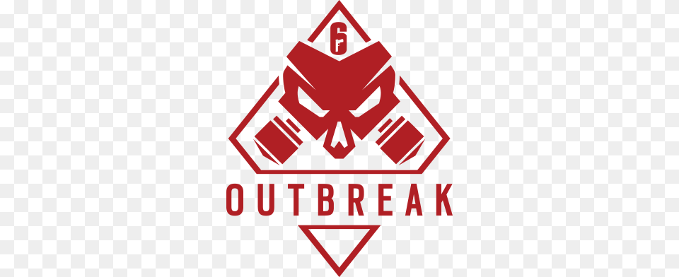 Rainbow Six Siege Outbreak Rainbow Six Logo, Emblem, Symbol, Dynamite, Weapon Png Image