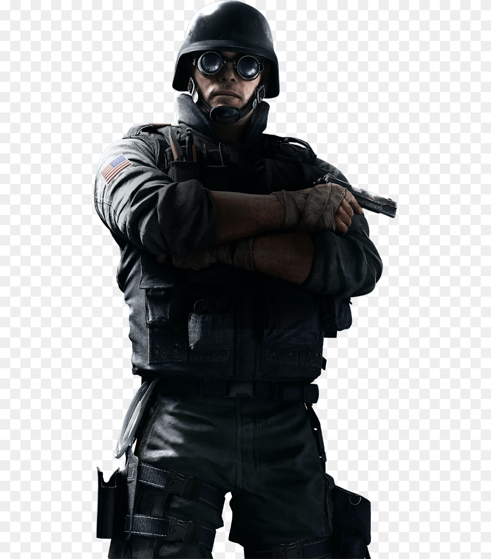Rainbow Six Siege Thermite, Adult, Male, Man, Person Png