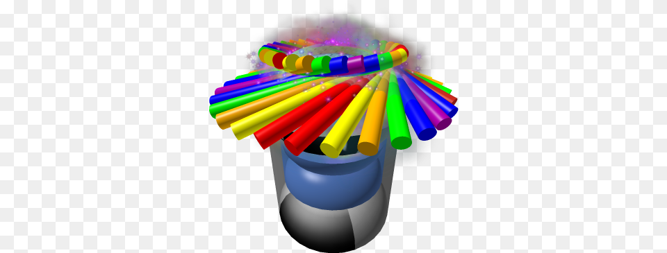 Rainbow Smoke Flare Thing Of Colors Roblox Graphic Design, Dynamite, Weapon, Art, Graphics Free Png