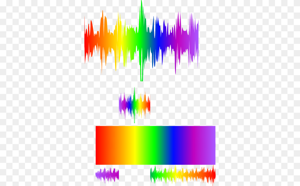 Rainbow Sound Wave Large Clip Art, Purple, Graphics, Light, Modern Art Free Png
