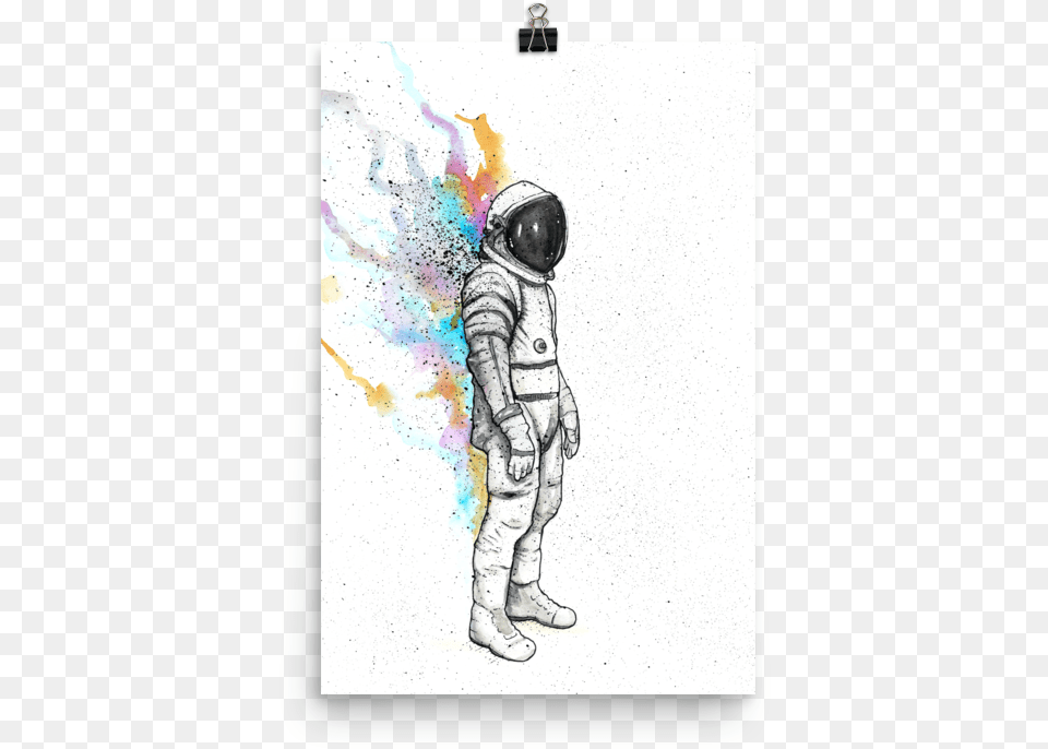 Rainbow Spaceman, Art, Boy, Child, Drawing Free Transparent Png