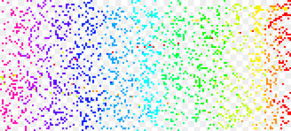Rainbow Splatter Pixel Art Maker Circle, Lighting, Light, Qr Code, Paper Png
