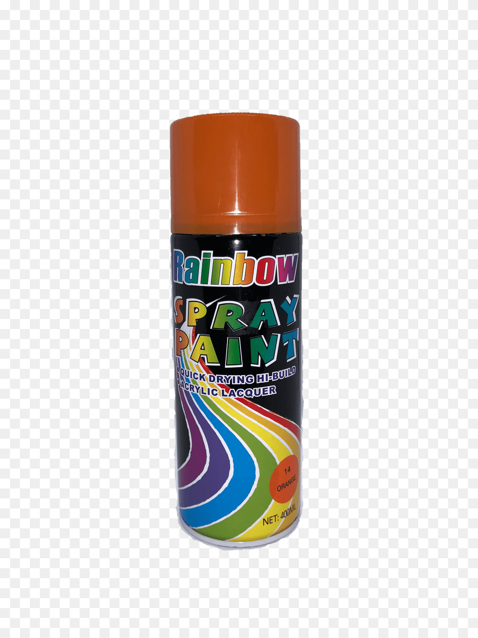 Rainbow Spray Paint Orange Sun Hardware Houseware Stores, Tin, Can, Spray Can Free Png
