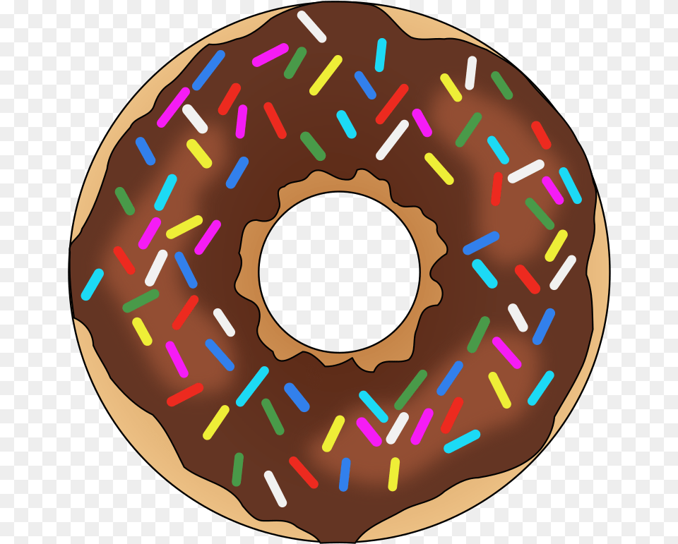 Rainbow Sprinkles Donut Sprinkle Donut Clip Art, Birthday Cake, Cake, Cream, Dessert Free Transparent Png