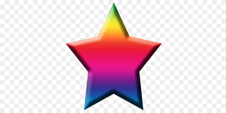 Rainbow Star Background, Lighting, Disk, Art Png Image