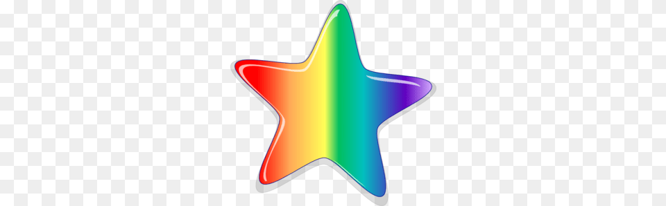 Rainbow Star Clip Art, Star Symbol, Symbol, Light Png