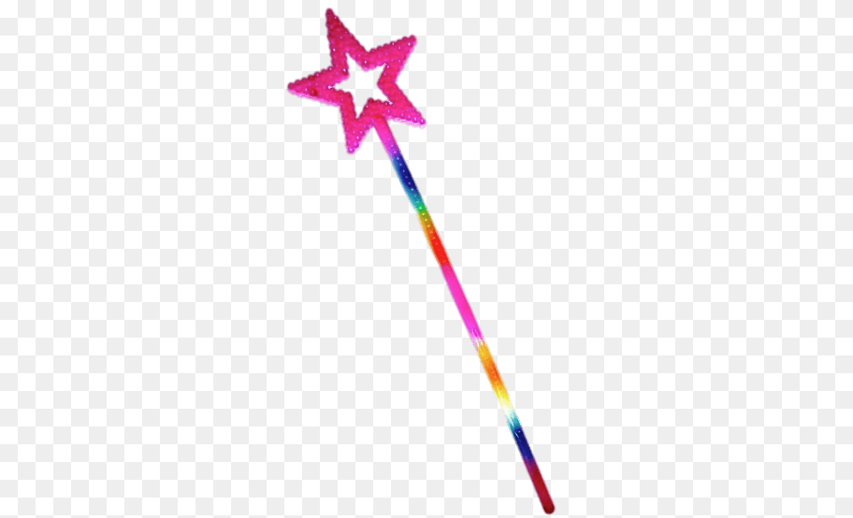 Rainbow Star Magic Wand Free Transparent Png