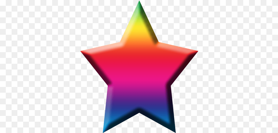 Rainbow Star No Background, Star Symbol, Symbol Free Transparent Png