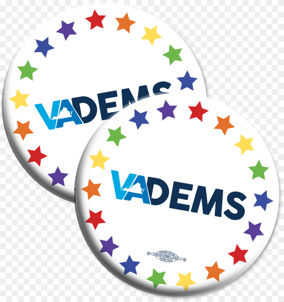 Rainbow Star Va Dems Virginia Democrats, Badge, Logo, Symbol, First Aid Png Image