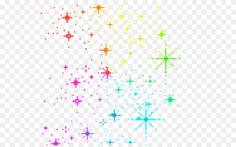 Rainbow Stars Brillant Colors Cute Cool Kawaii Gif Sparkles Background, Nature, Outdoors, Snow, Blackboard Png
